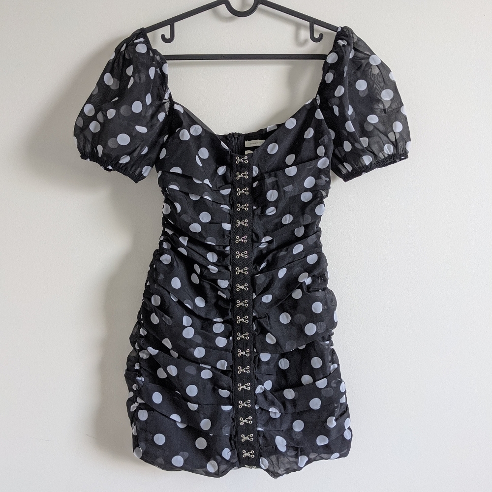 Skye Polka Dot Mini Dress